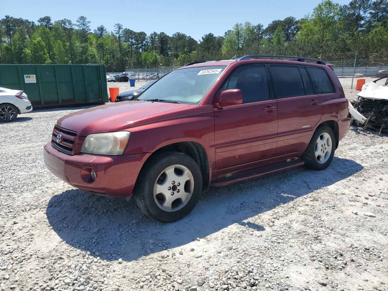 TOYOTA HIGHLANDER 2007