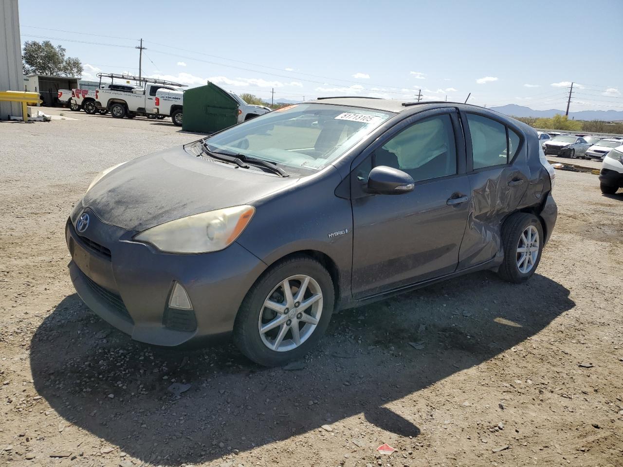 TOYOTA PRIUS C 2012