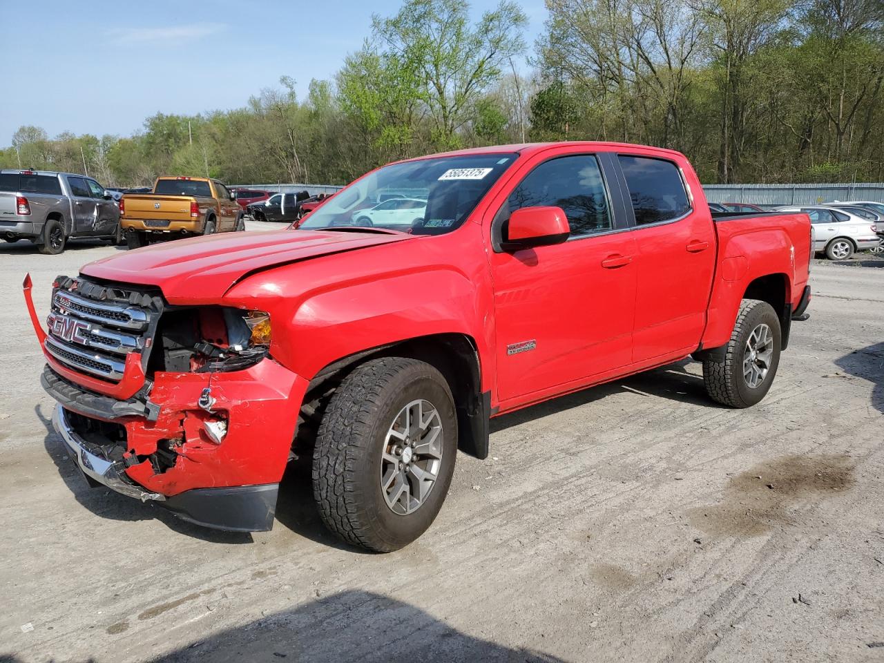 GMC CANYON SLE 2016