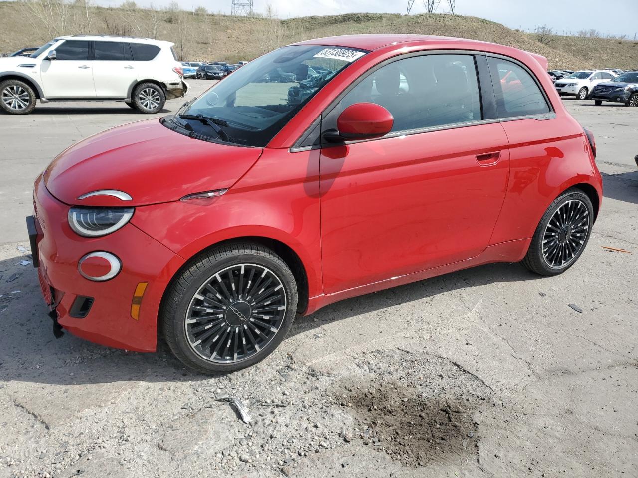 FIAT 500 E RED 2024