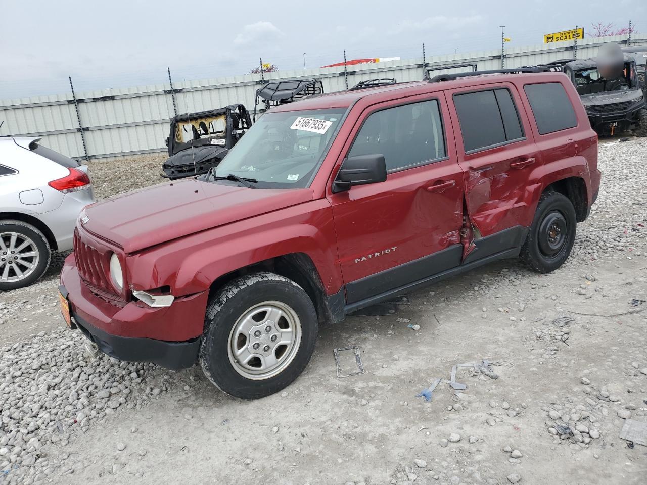 JEEP PATRIOT SP 2012