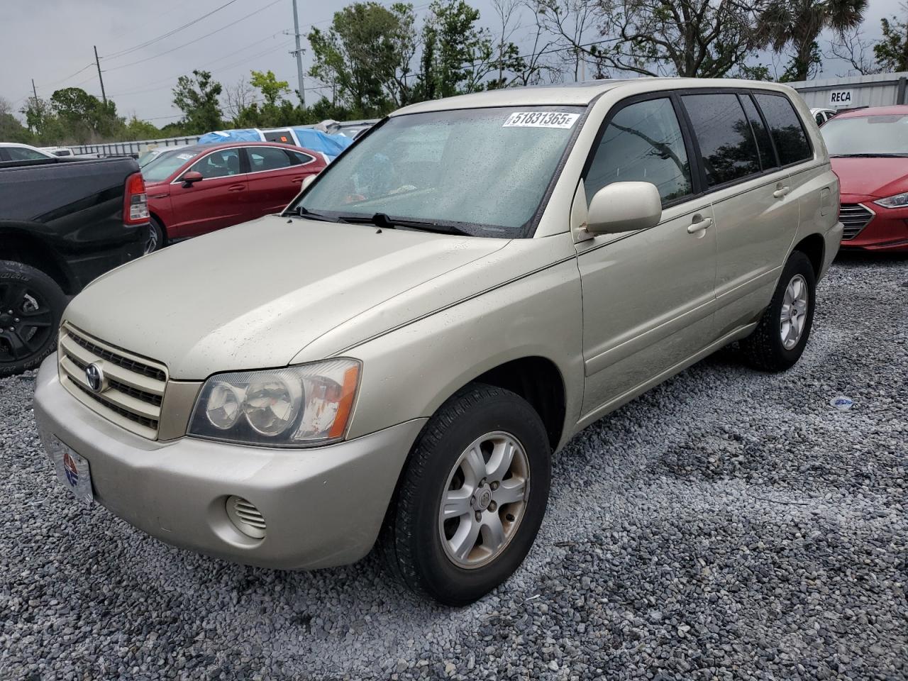 TOYOTA HIGHLANDER 2003