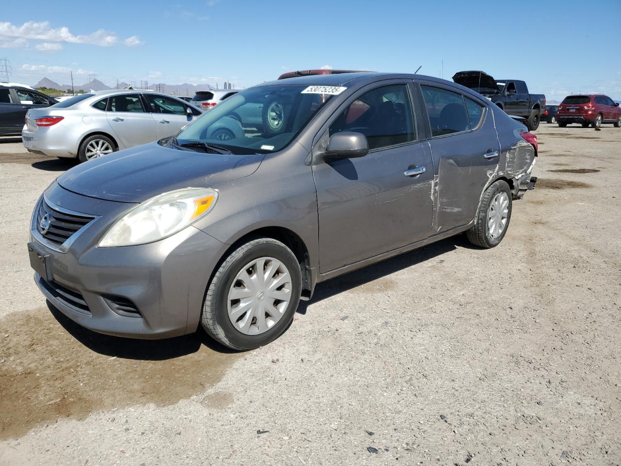 NISSAN VERSA S 2012