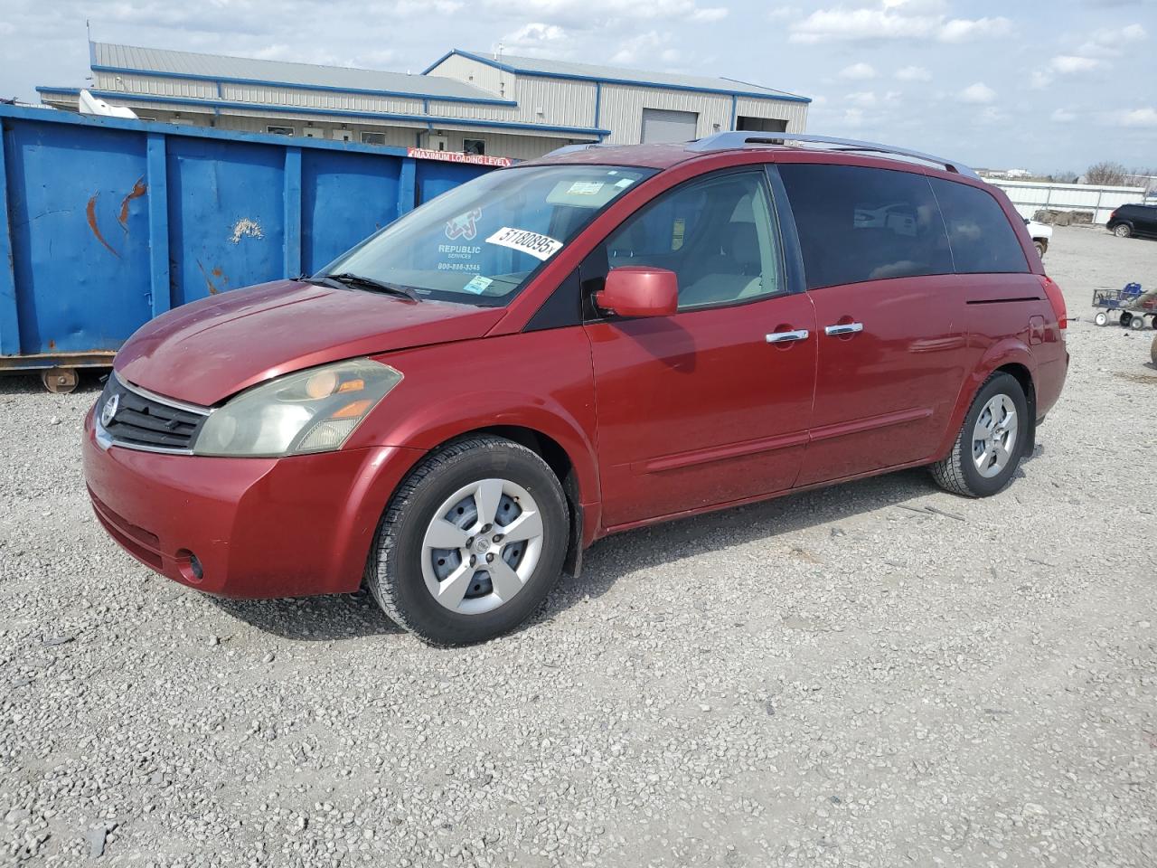 NISSAN QUEST S 2007