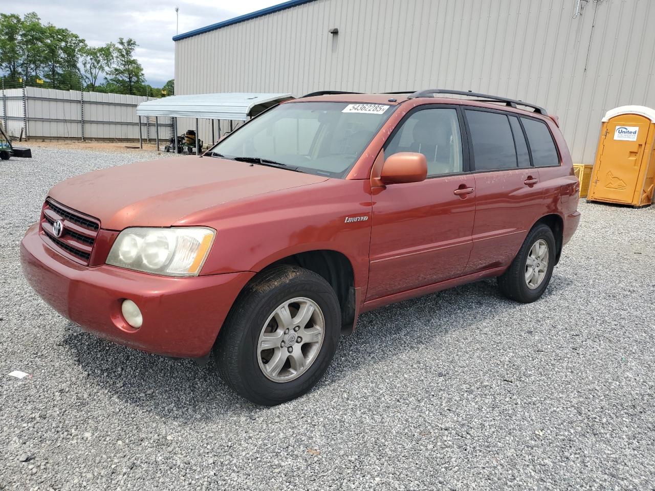 TOYOTA HIGHLANDER 2003