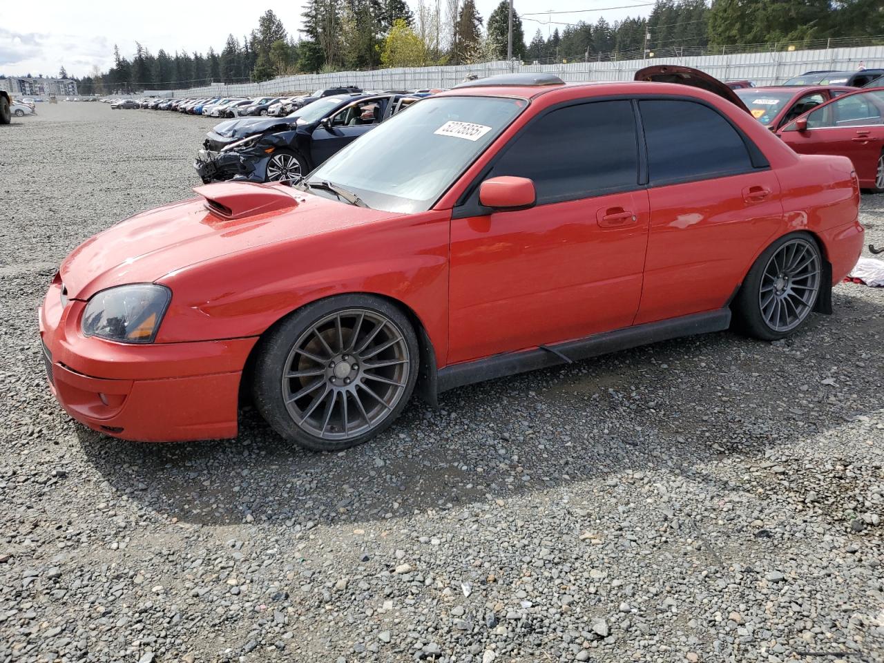 SUBARU IMPREZA WR 2004