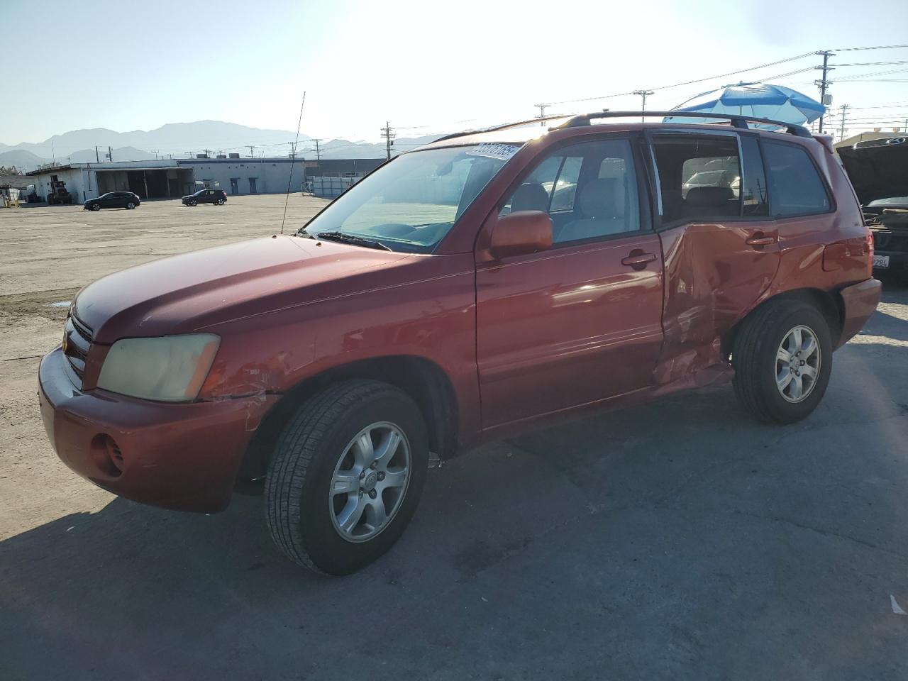 TOYOTA HIGHLANDER 2003