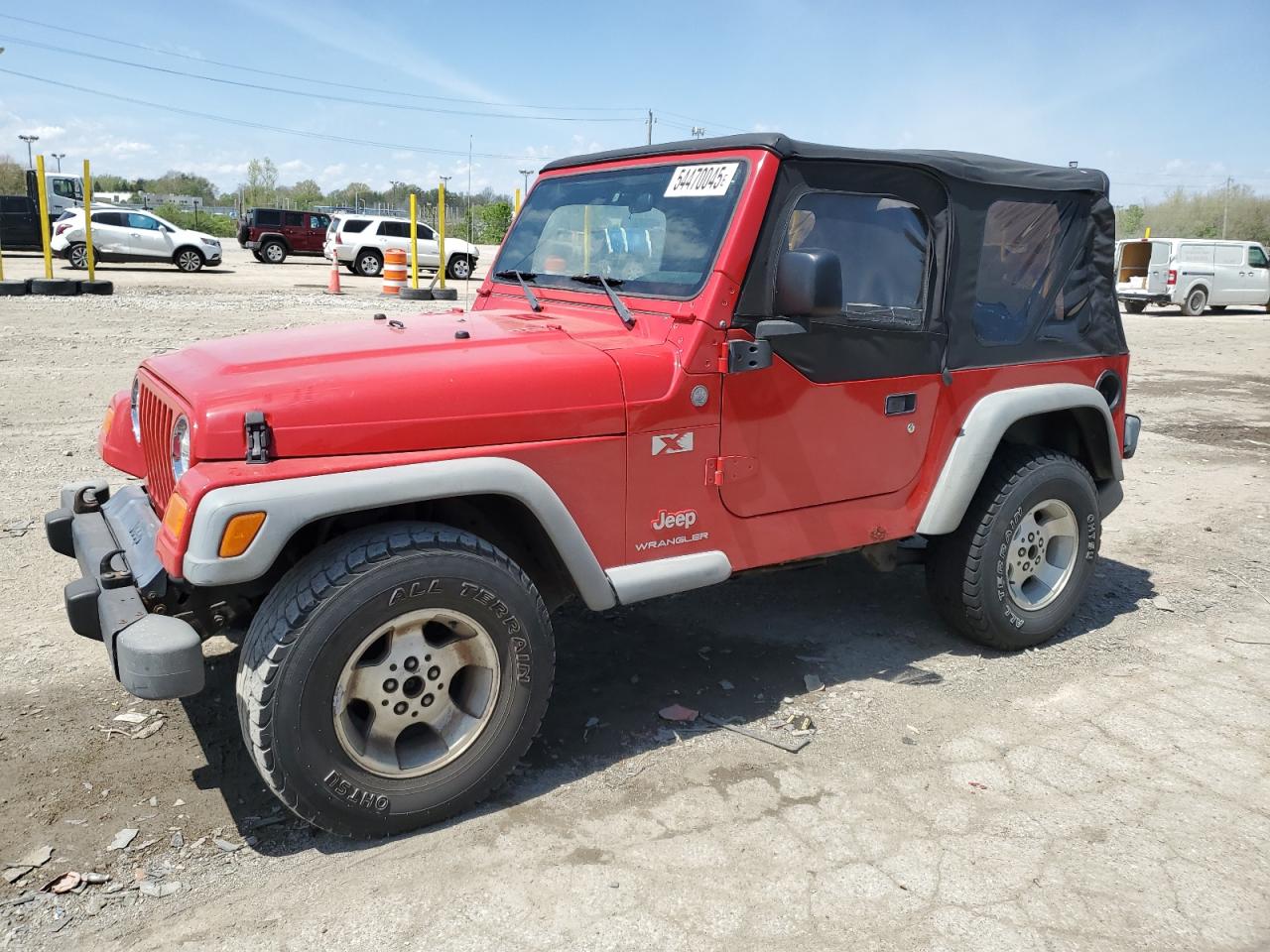 JEEP WRANGLER X 2004