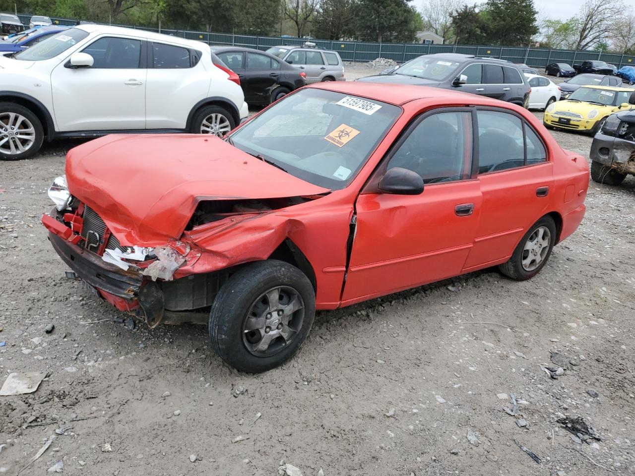 HYUNDAI ACCENT L 2001