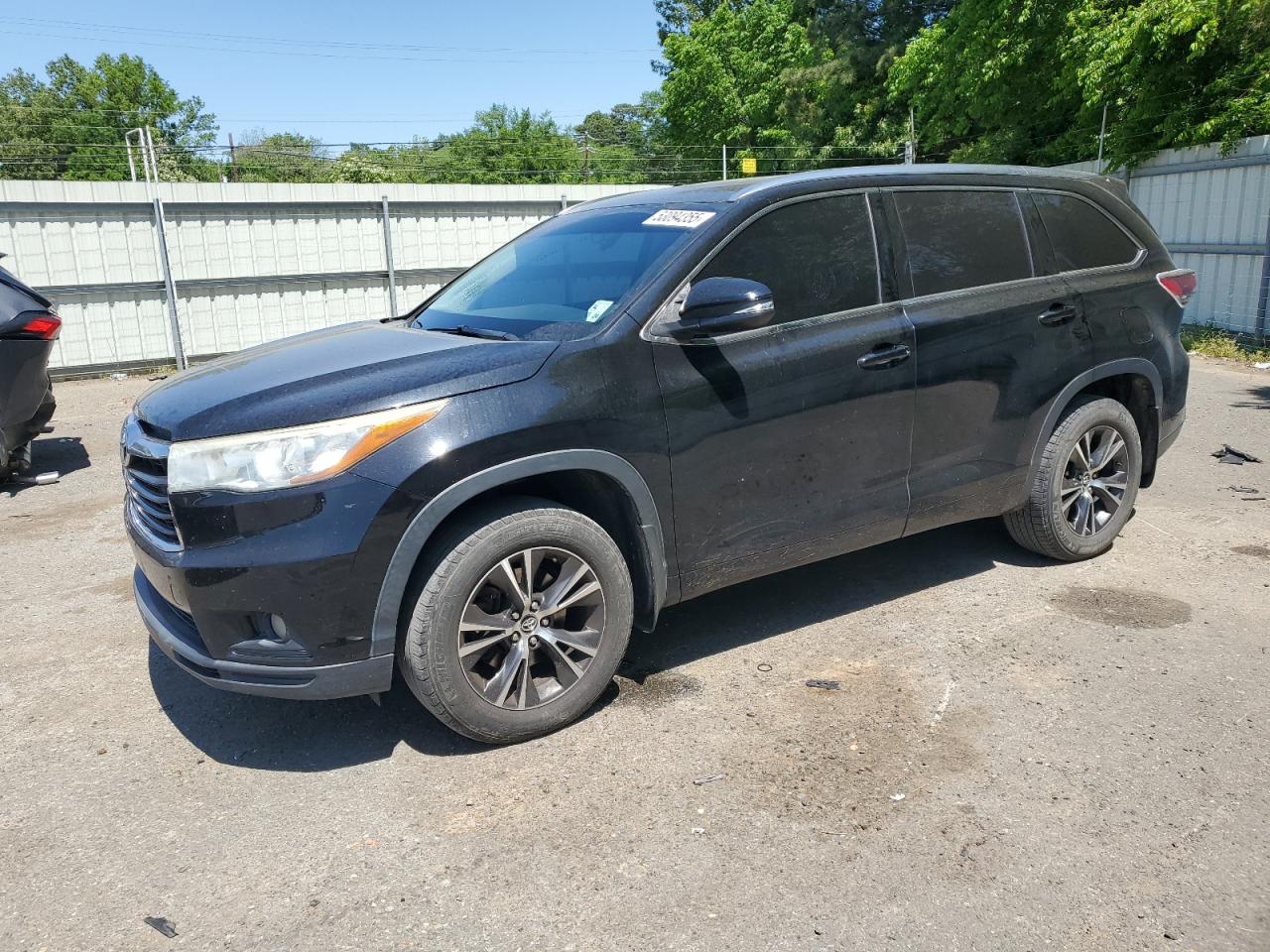 TOYOTA HIGHLANDER 2016