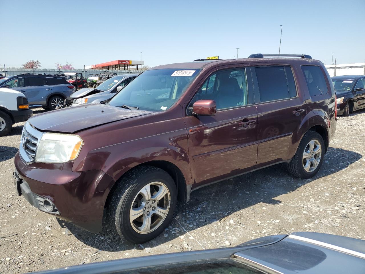 HONDA PILOT EXL 2012