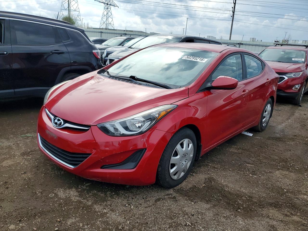 HYUNDAI ELANTRA 2016