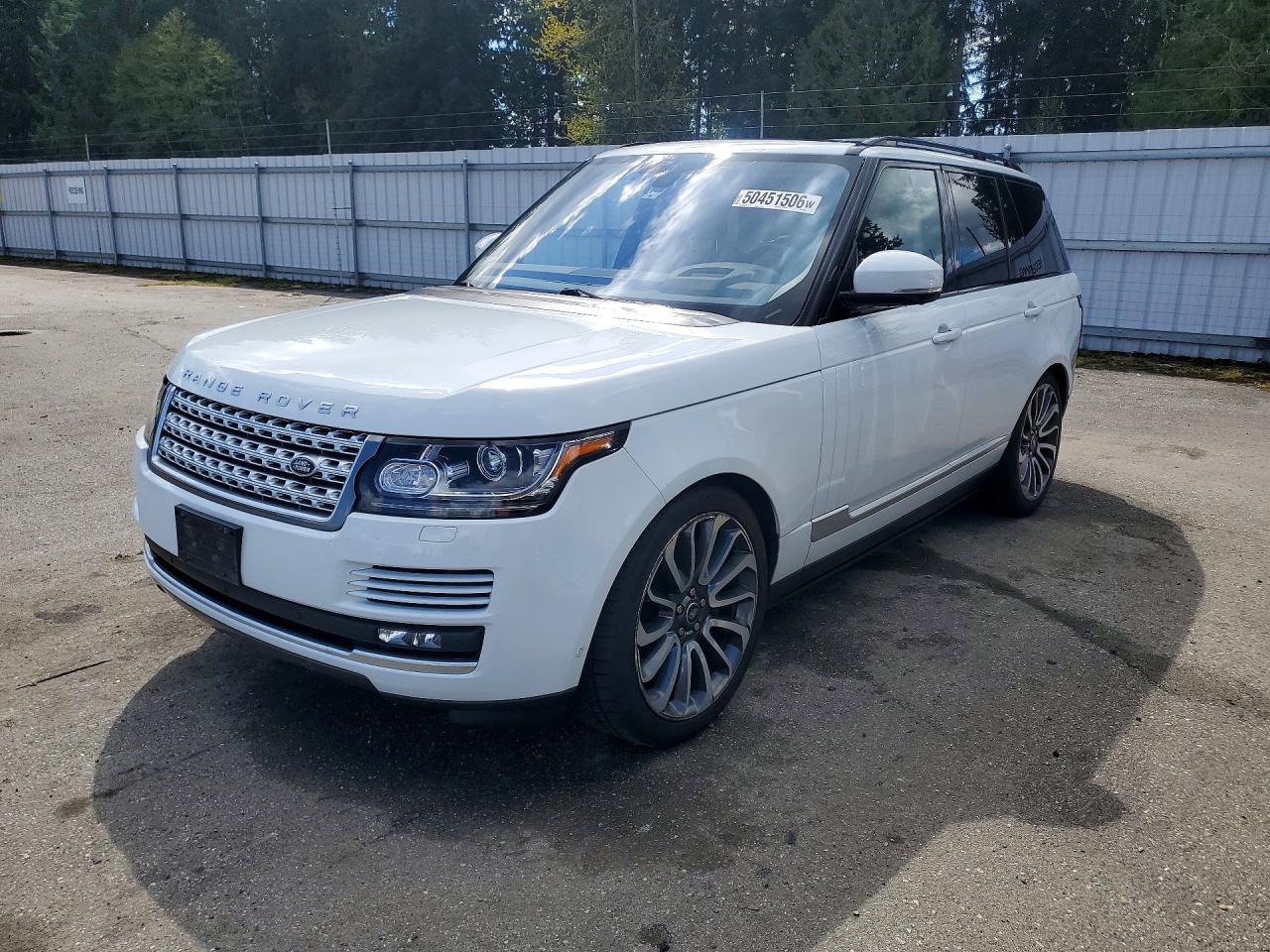 LAND ROVER RANGE ROVER 2016