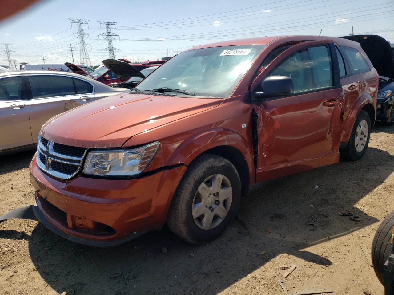 DODGE JOURNEY SE 2012