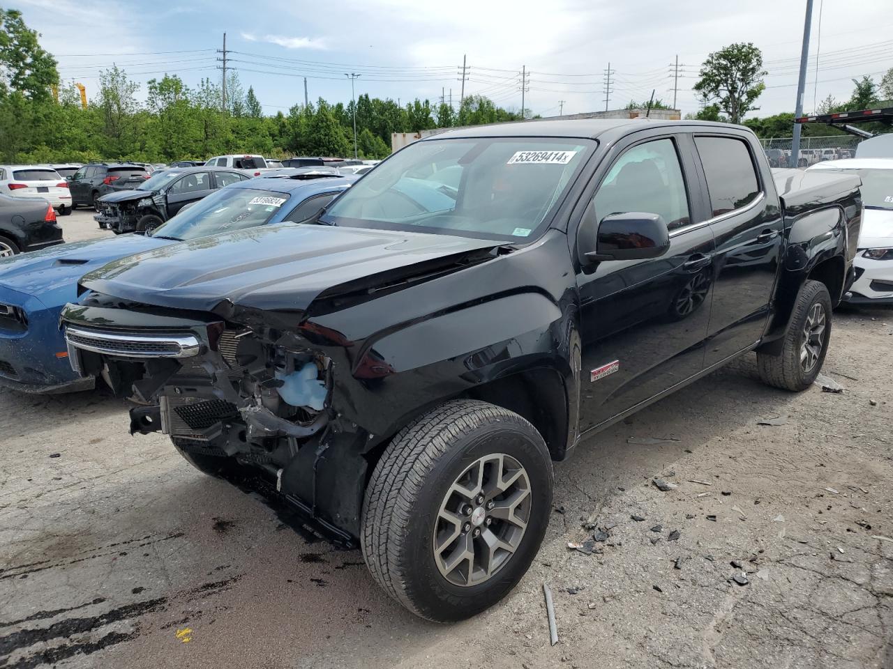 GMC CANYON SLE 2016