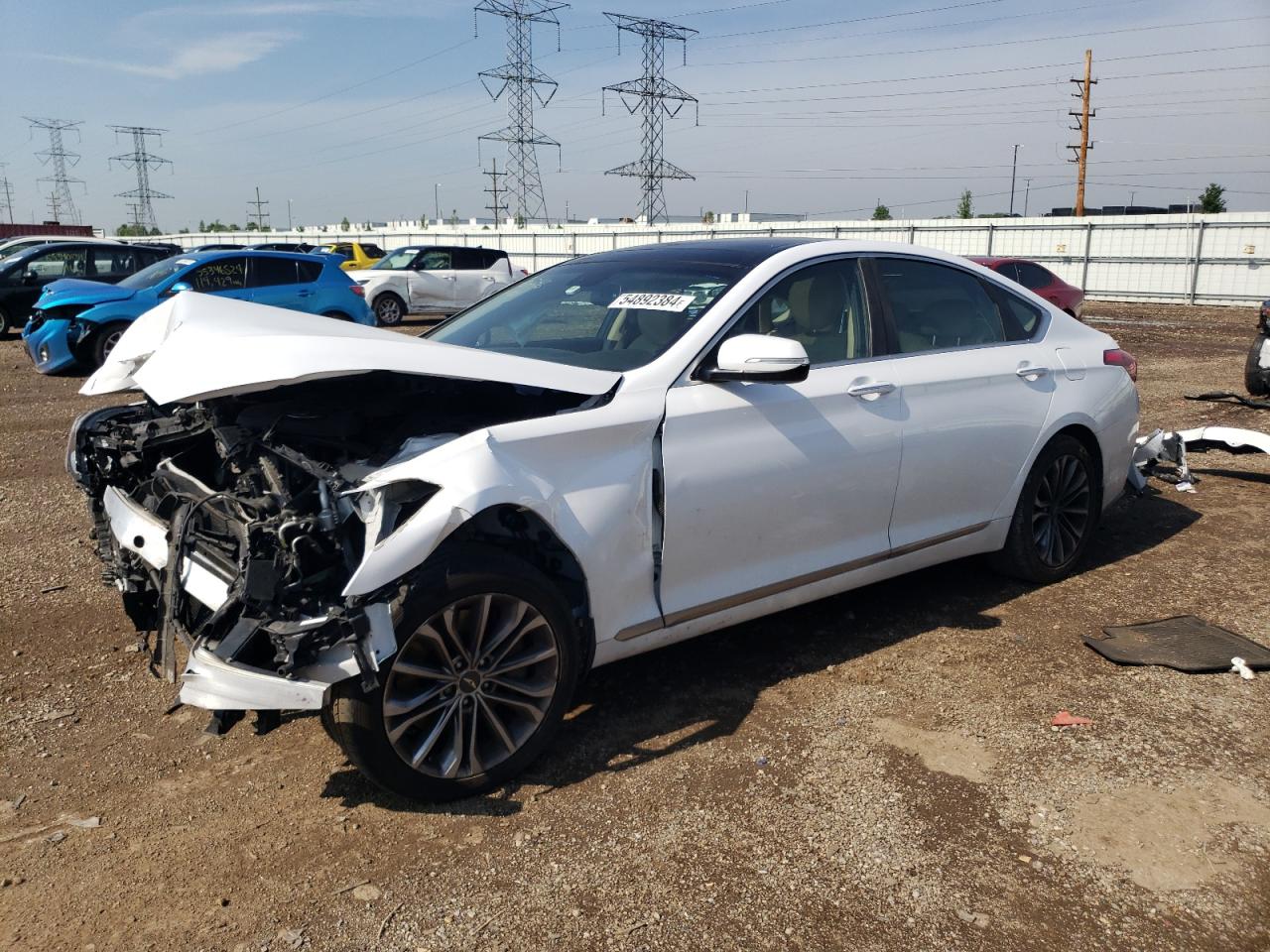 HYUNDAI GENESIS 3. 2015