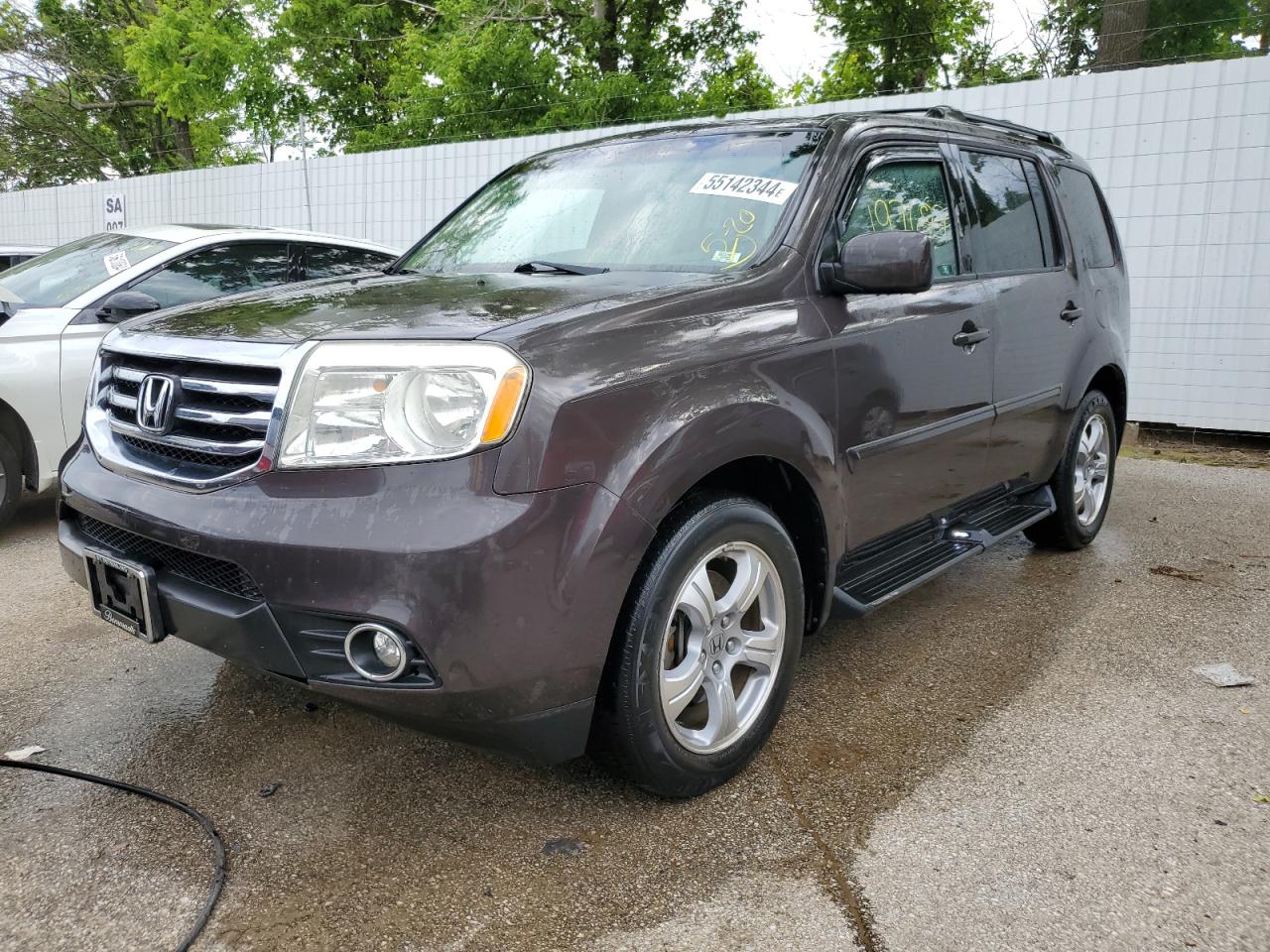 HONDA PILOT EXLN 2012