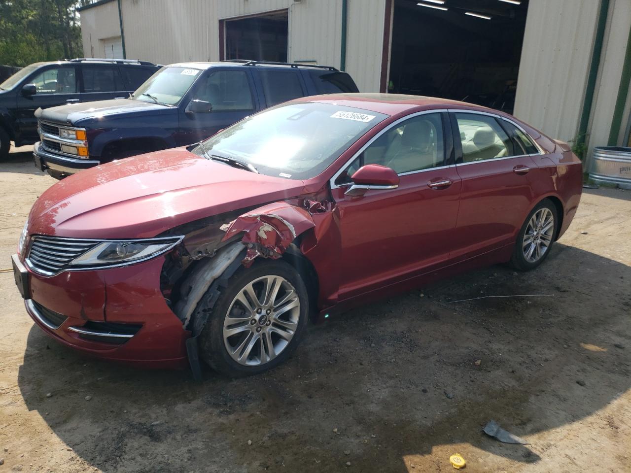 LINCOLN MKZ HYBRID 2014