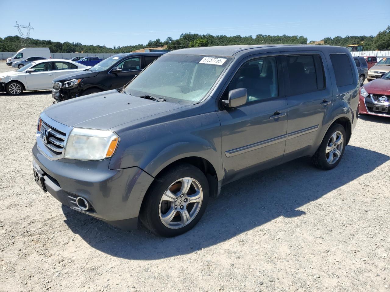 HONDA PILOT EXL 2012