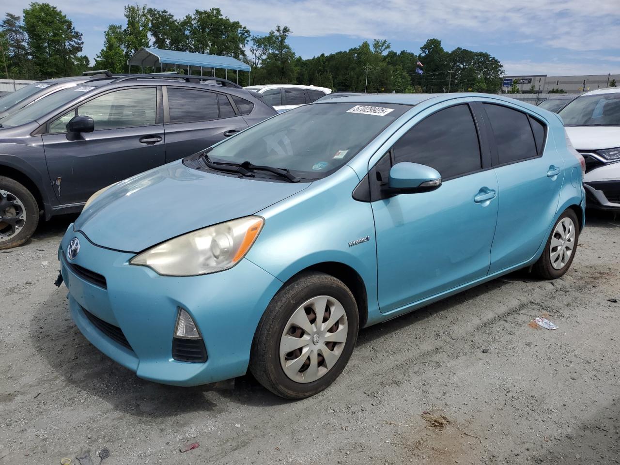 TOYOTA PRIUS C 2012