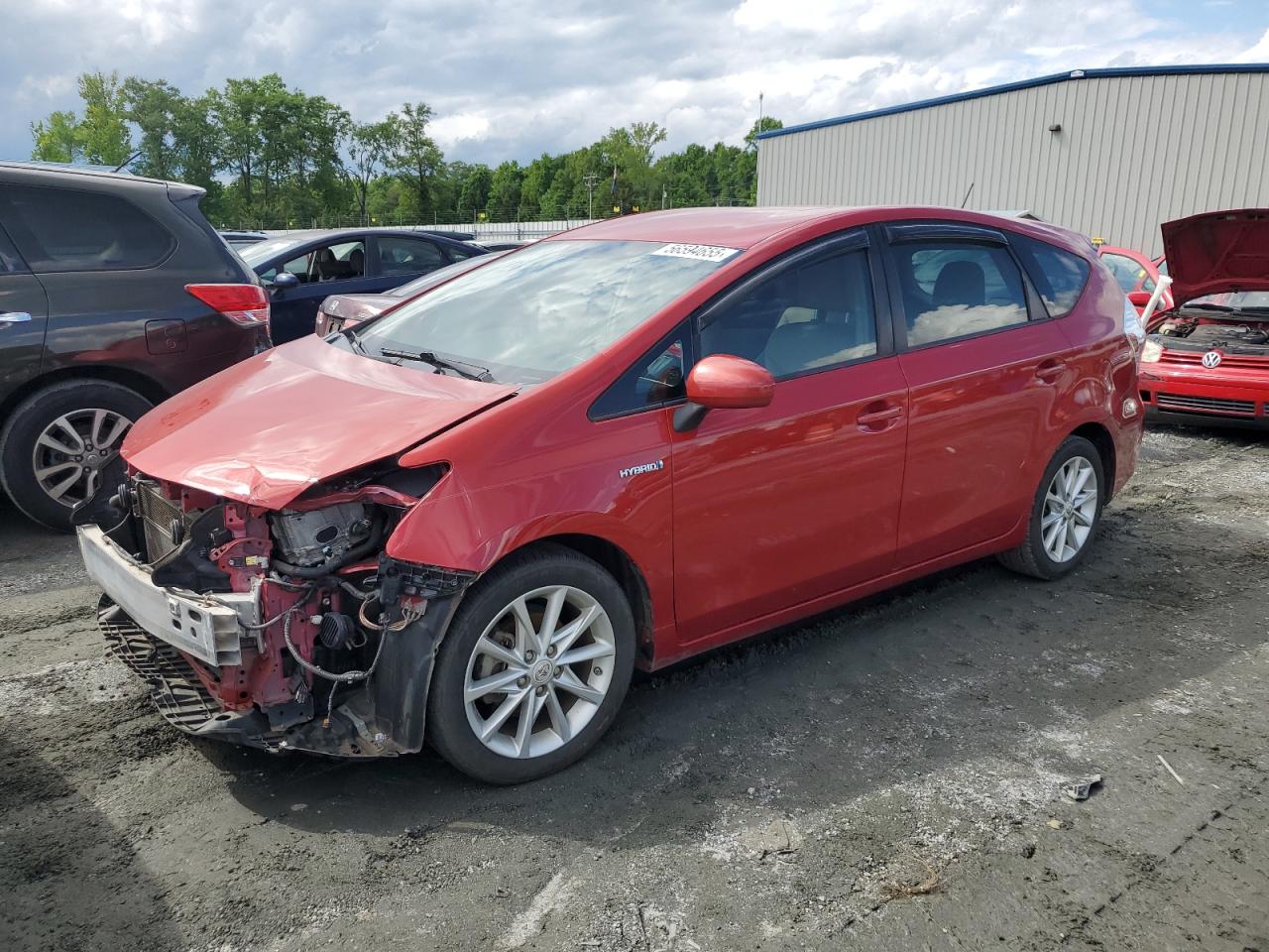 TOYOTA PRIUS V 2012