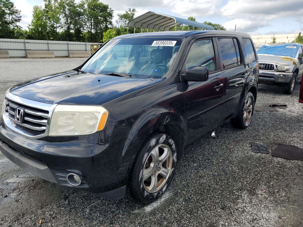 HONDA PILOT EXL 2012