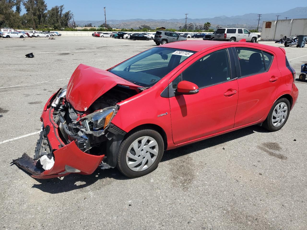 TOYOTA PRIUS C 2015