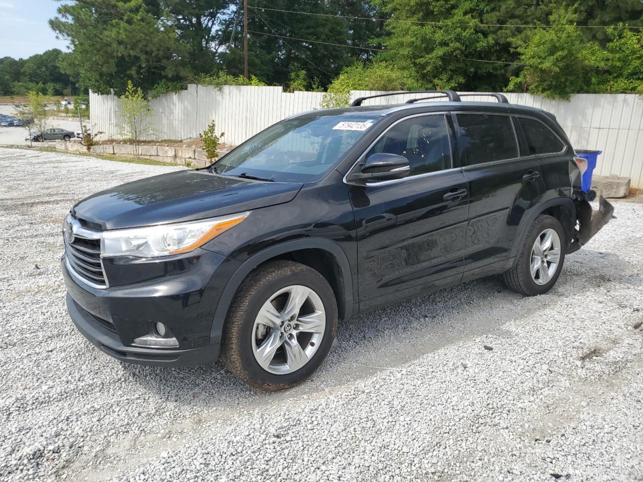 TOYOTA HIGHLANDER 2016