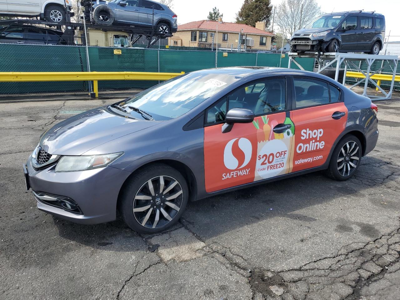 HONDA CIVIC EXL 2015