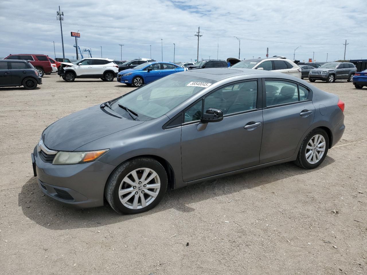 HONDA CIVIC EXL 2012