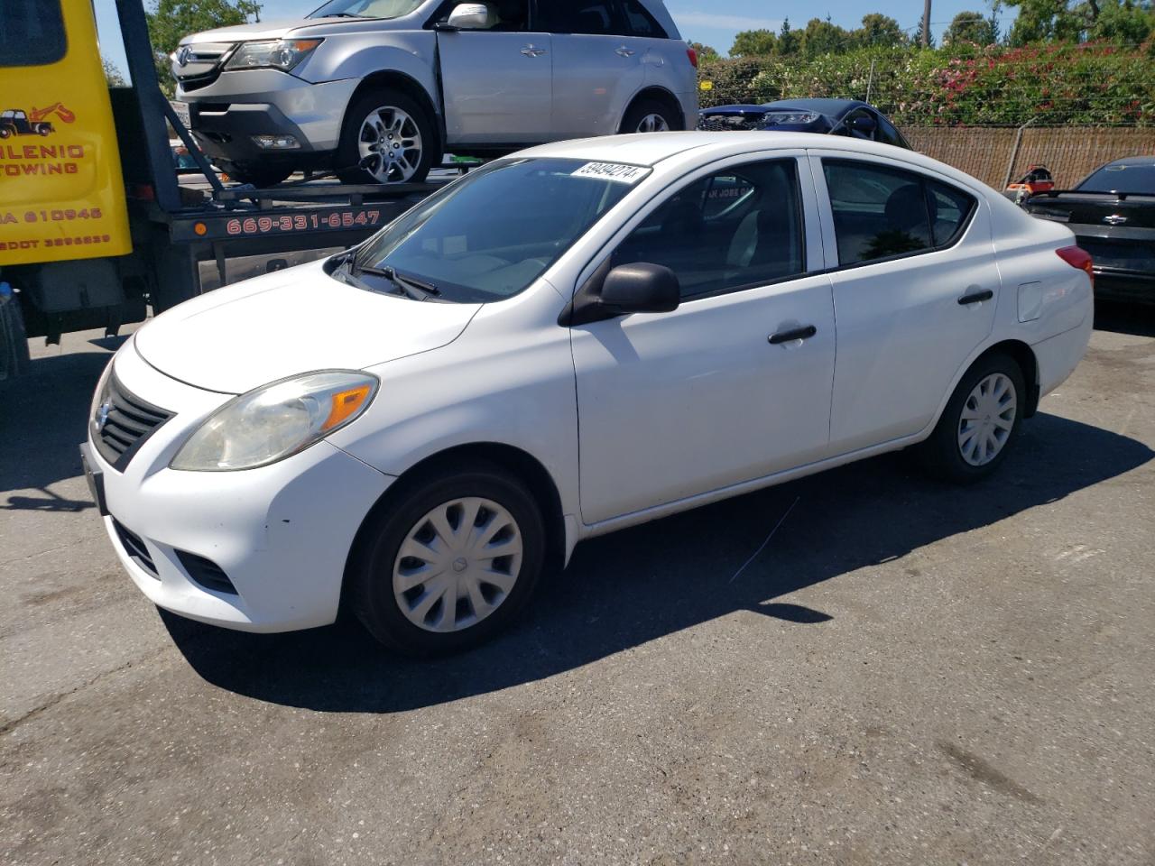 NISSAN VERSA S 2012