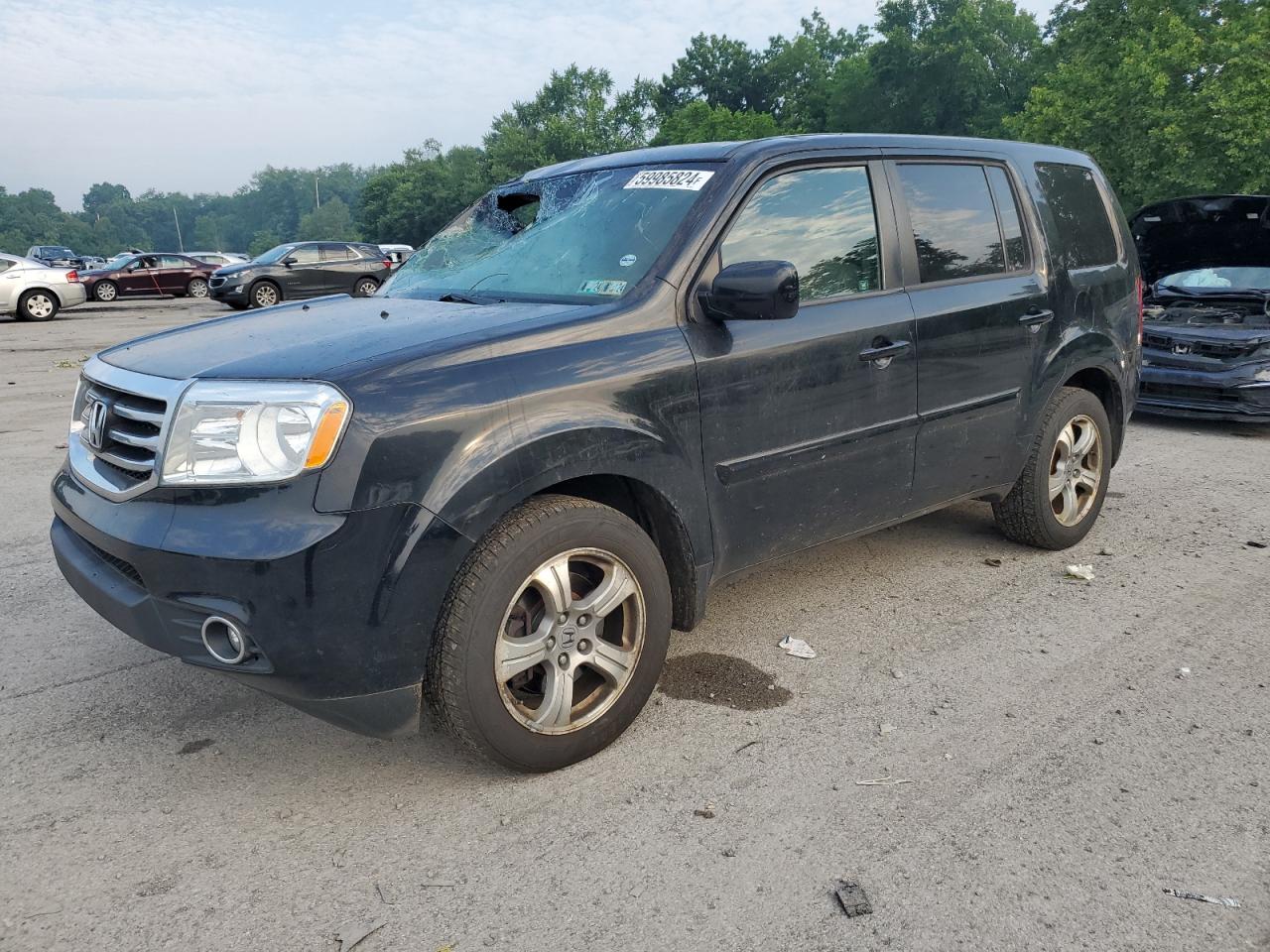 HONDA PILOT EXL 2012