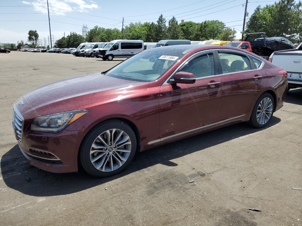 HYUNDAI GENESIS 3. 2015