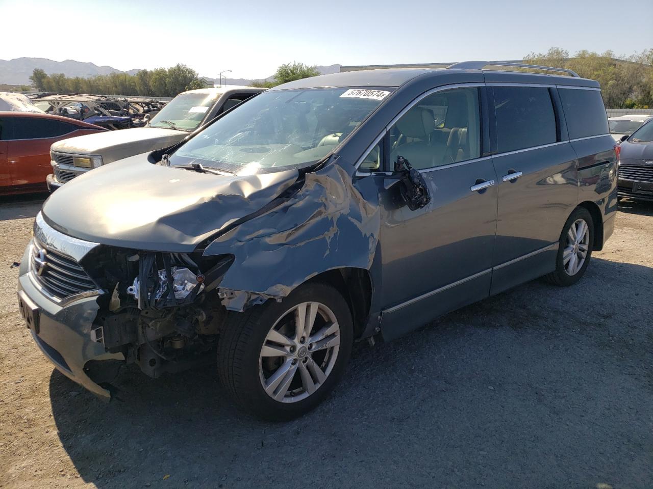 NISSAN QUEST S 2012