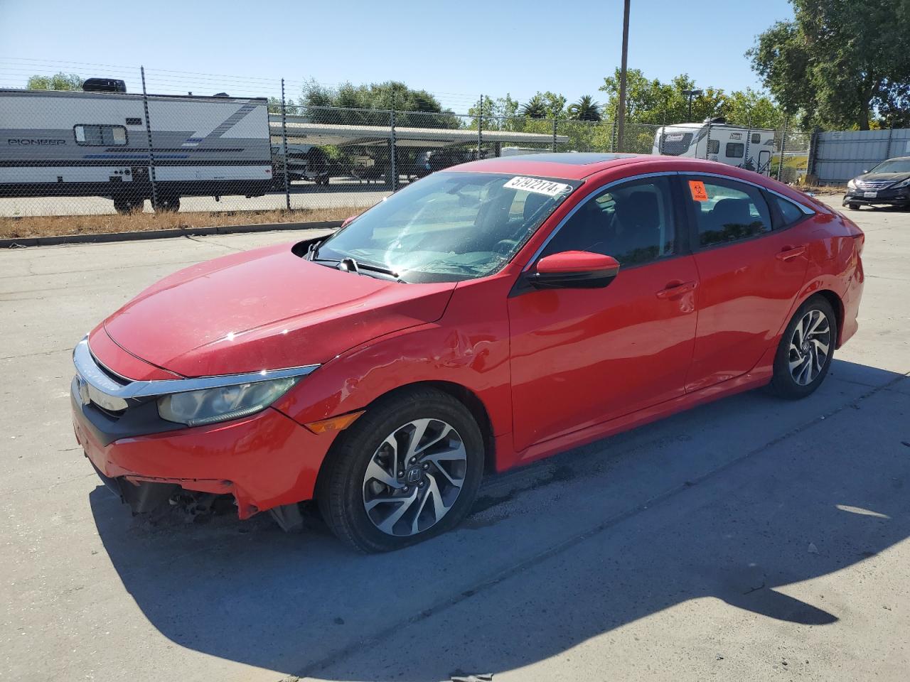 HONDA CIVIC EX 2016