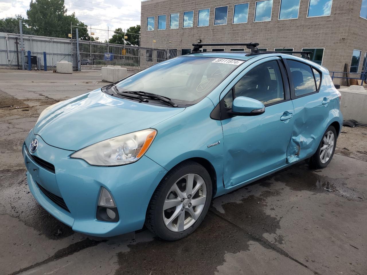 TOYOTA PRIUS C 2012