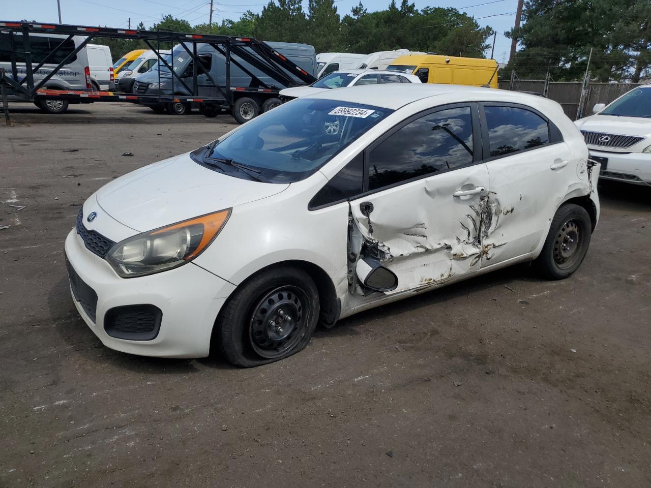 KIA RIO LX 2014