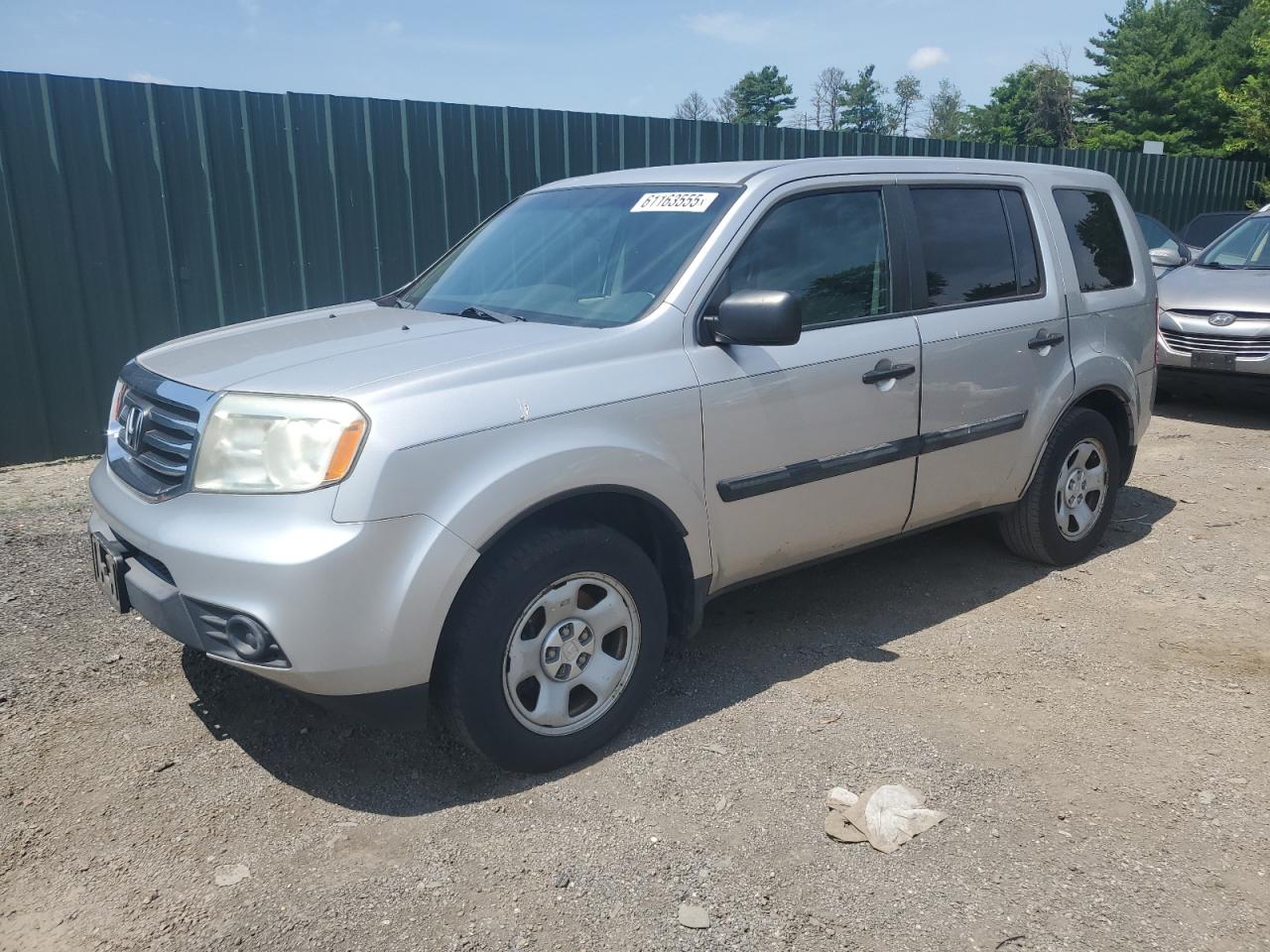 HONDA PILOT LX 2015