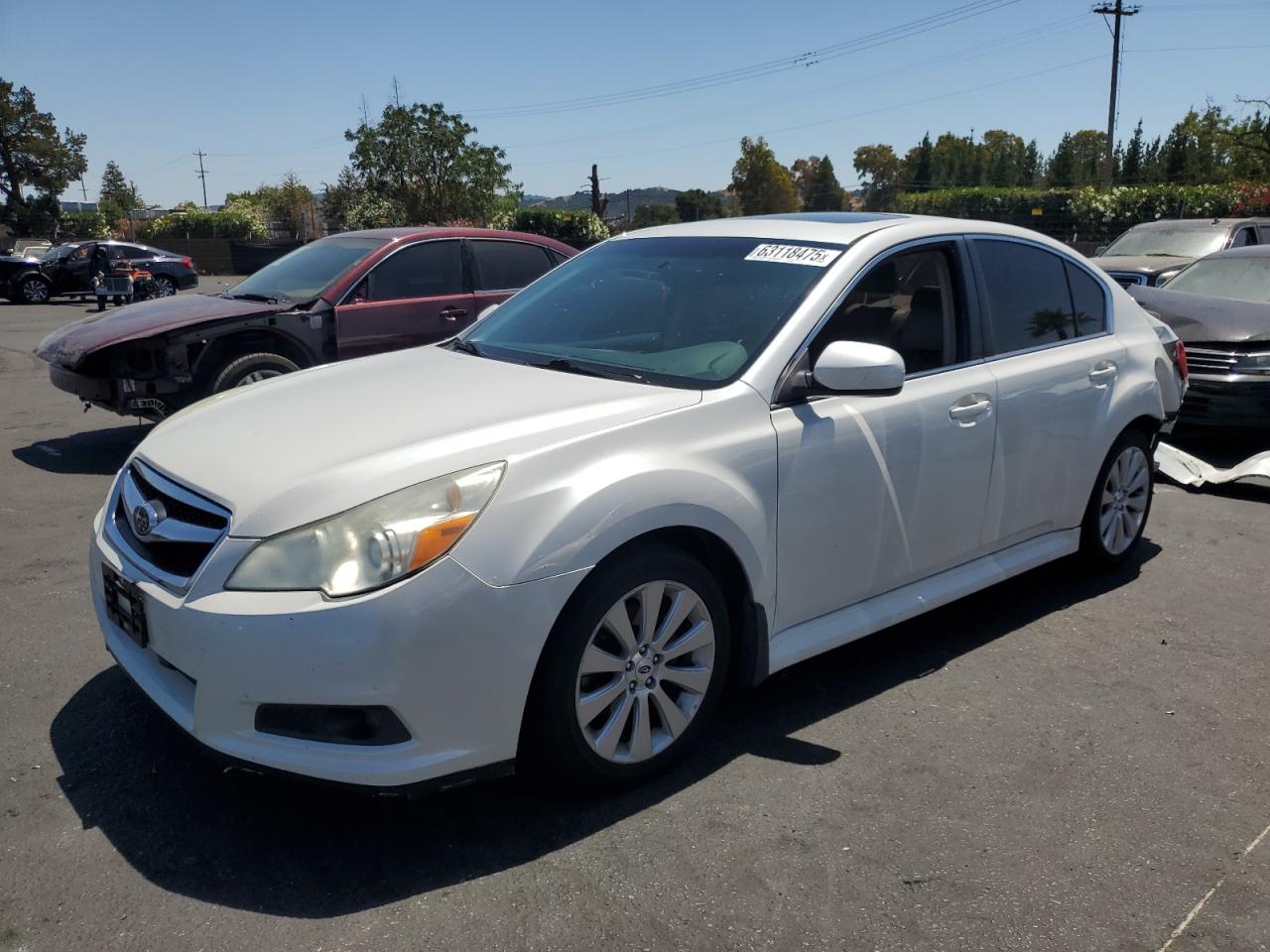 SUBARU LEGACY 2.5 2012