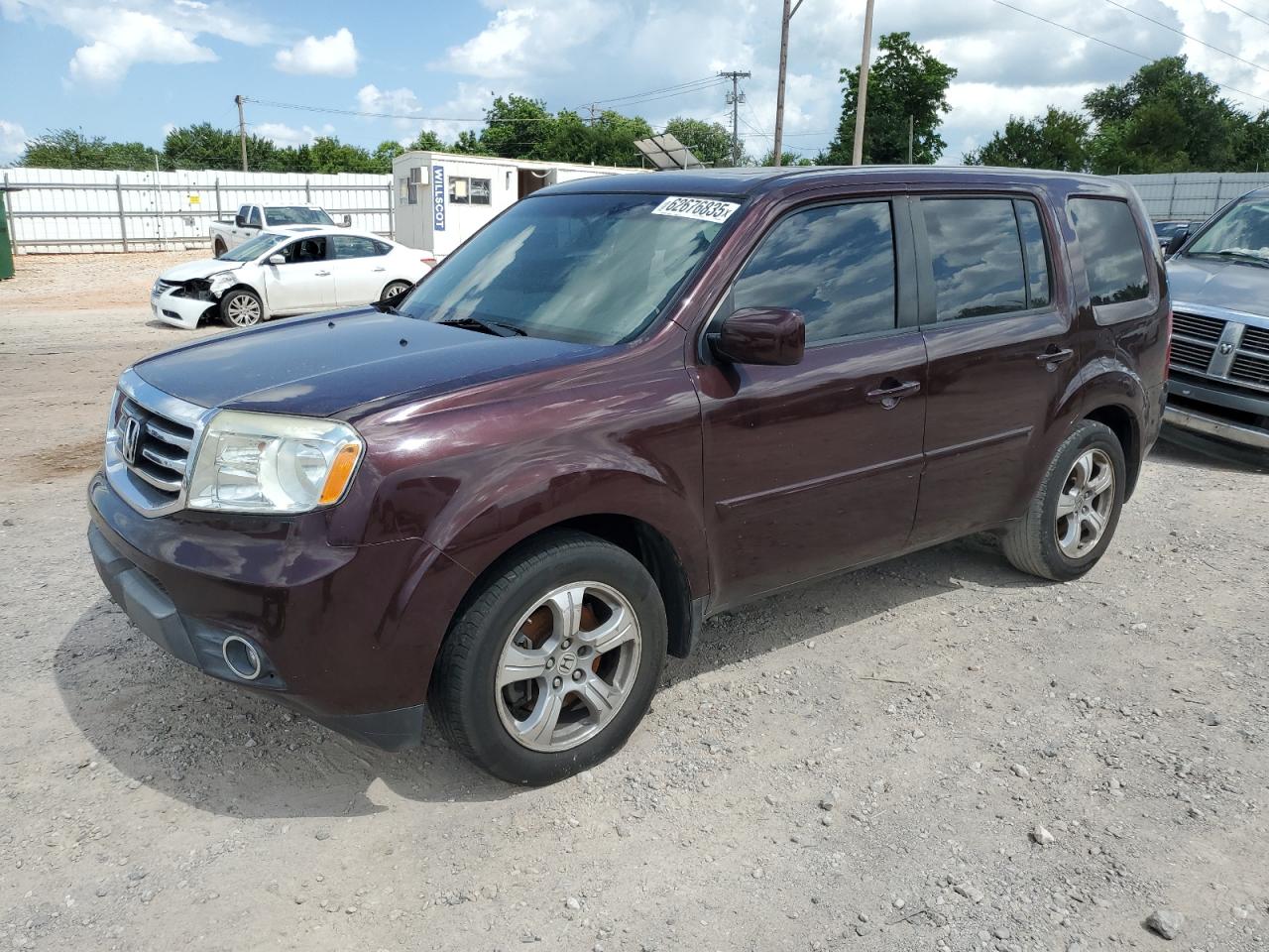 HONDA PILOT EXL 2012