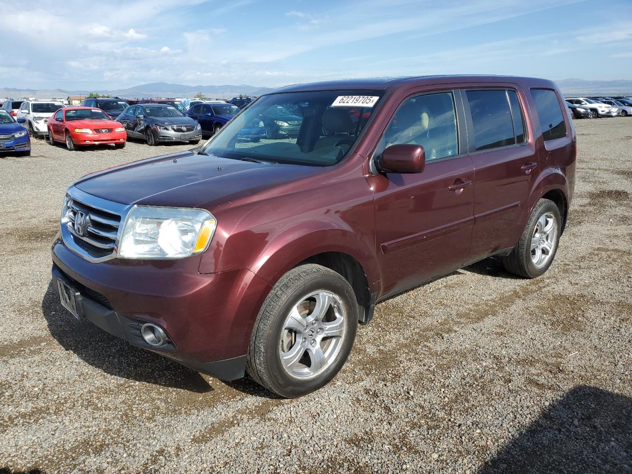 HONDA PILOT EXL 2012