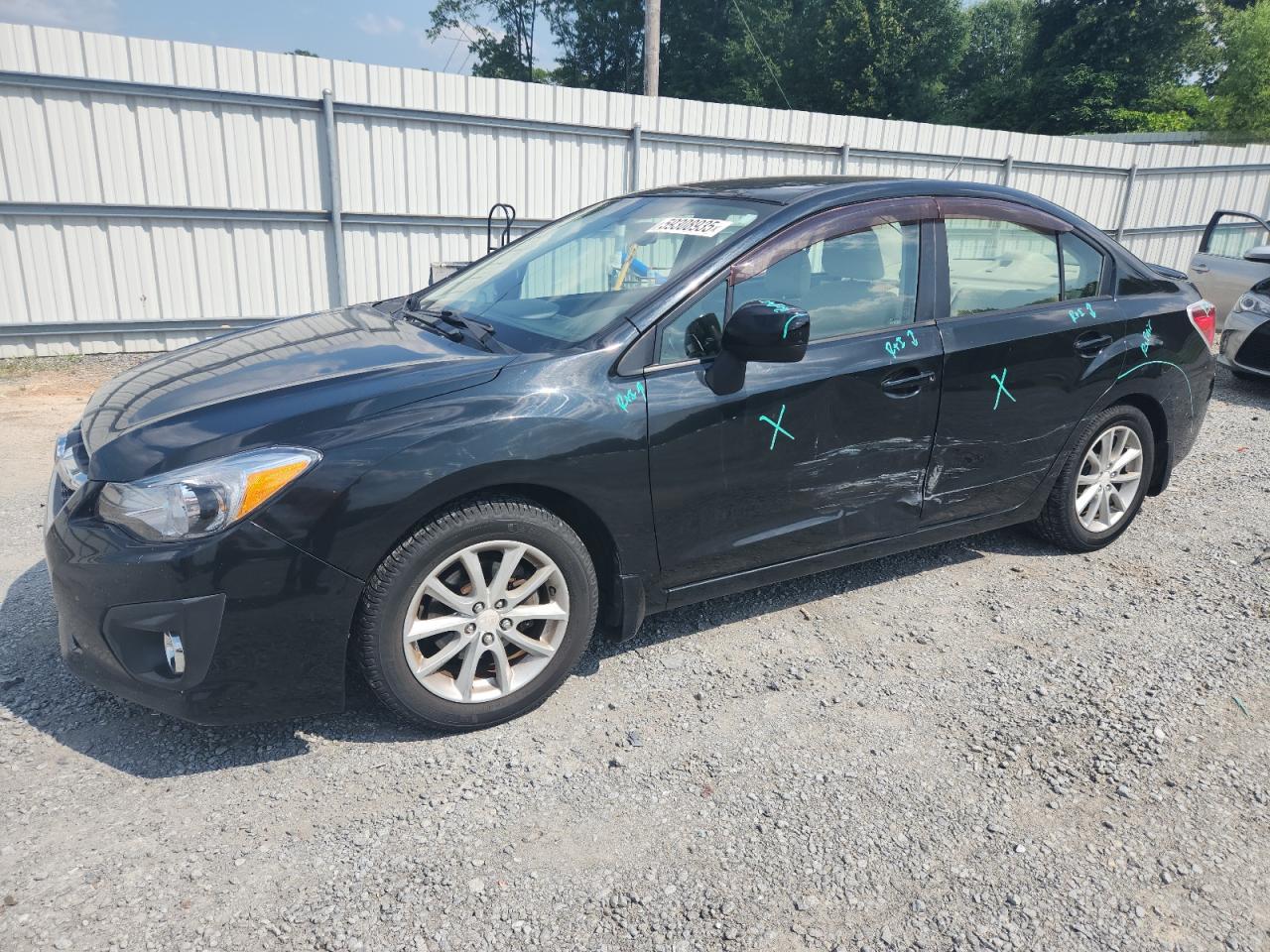 SUBARU IMPREZA PR 2012