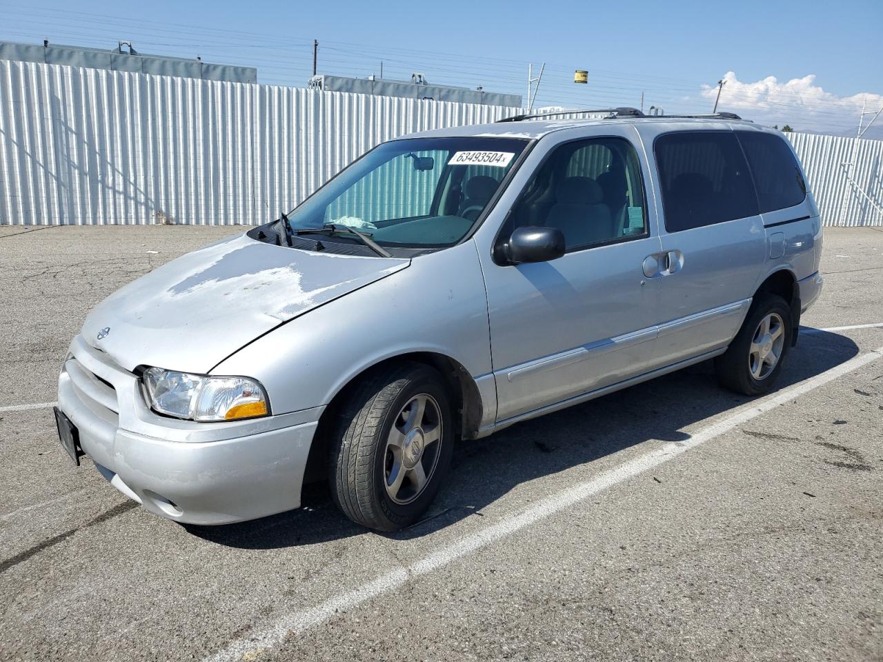 NISSAN QUEST GXE 2001