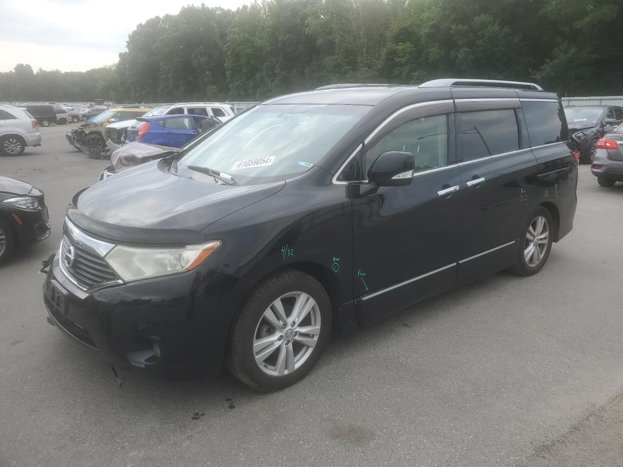 NISSAN QUEST S 2012