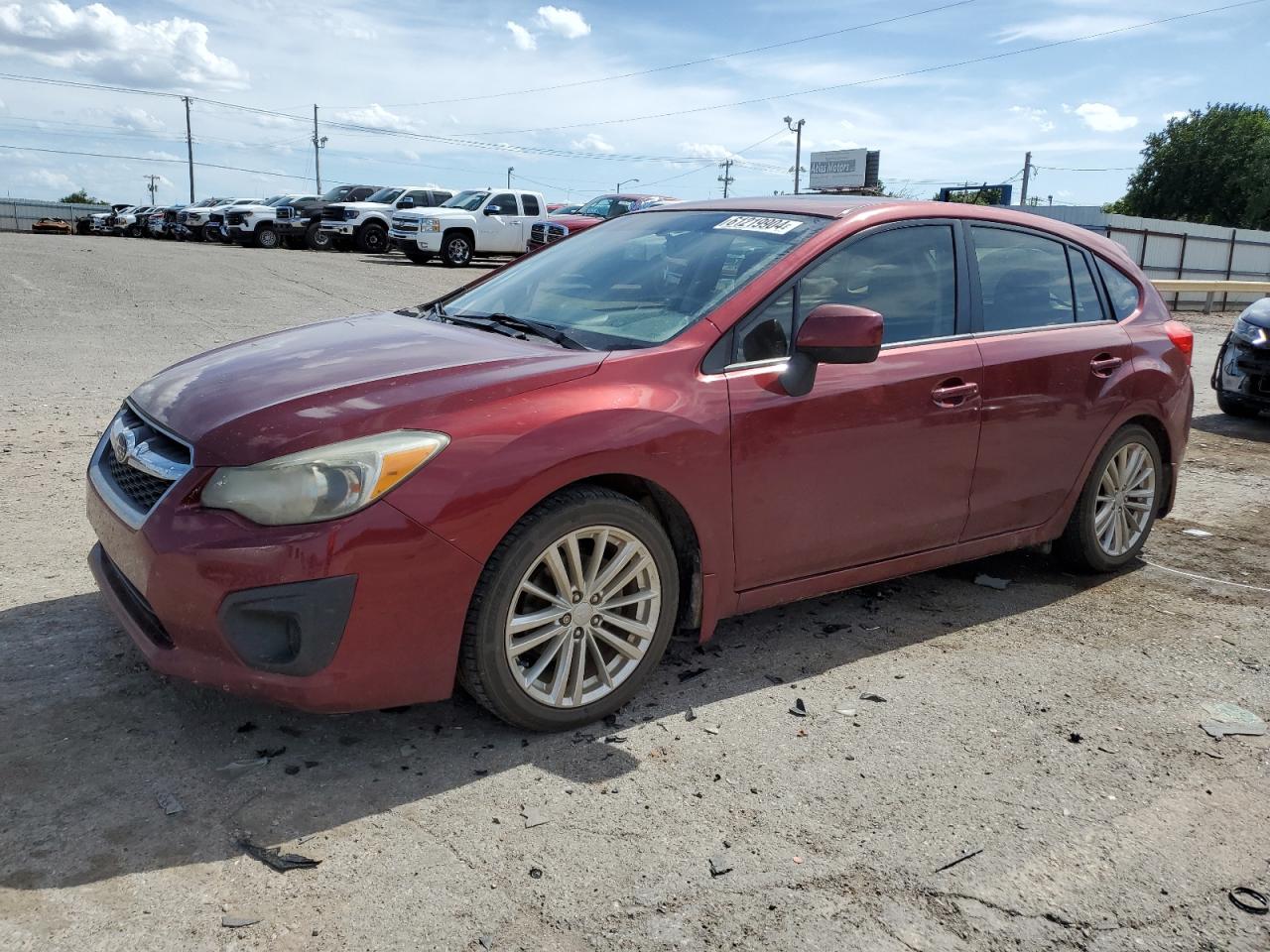 SUBARU IMPREZA PR 2012