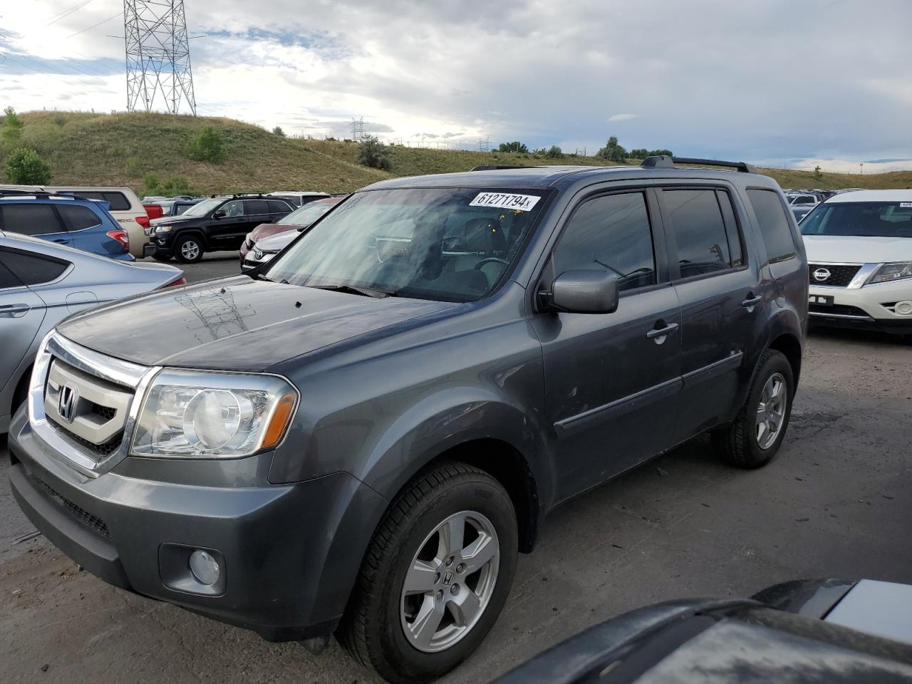 HONDA PILOT EXLN 2011
