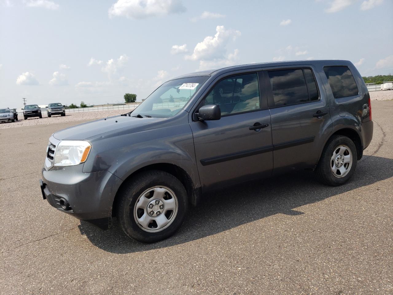 HONDA PILOT LX 2012