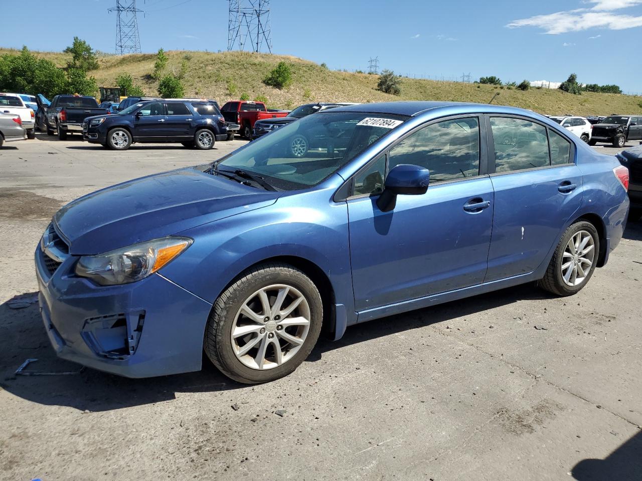SUBARU IMPREZA PR 2014