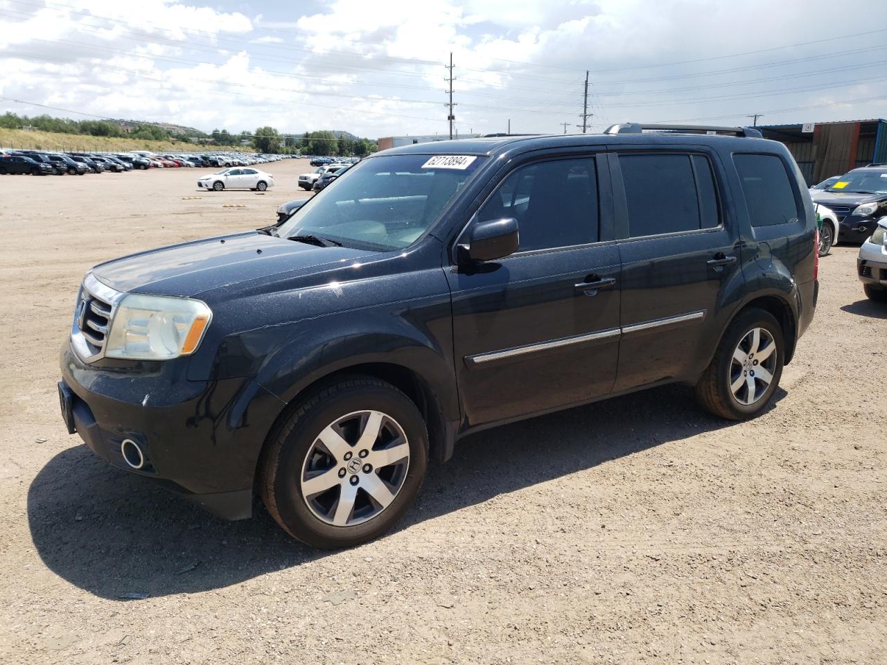 HONDA PILOT TOUR 2012