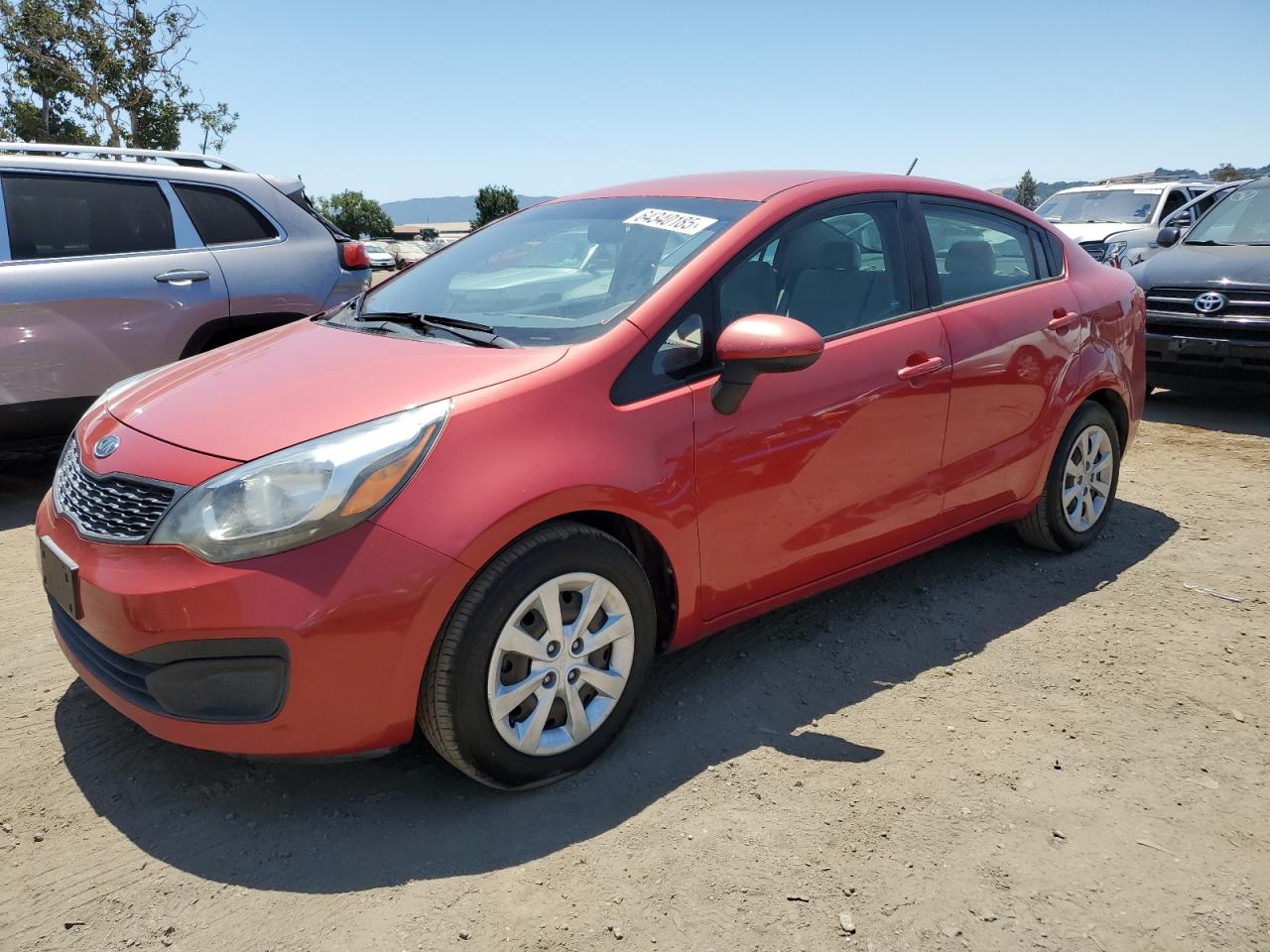 KIA RIO LX 2012